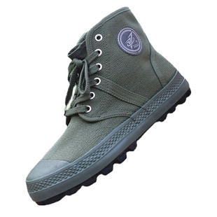 高帮3537新式耐磨劳保鞋防滑黄胶鞋男女黄球鞋劳动帆布鞋夏季透气