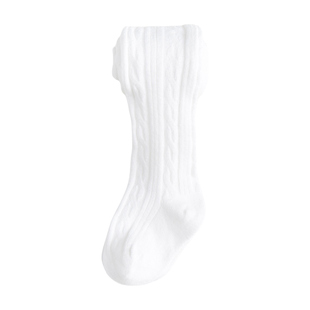 宝宝连裤袜春秋纯棉薄款夏婴儿大pp外穿儿童女童打底裤连脚配裙子