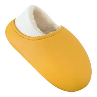 细细条 EVA保暖外穿棉拖鞋情侣时尚居家防水防滑包跟月子鞋男女冬