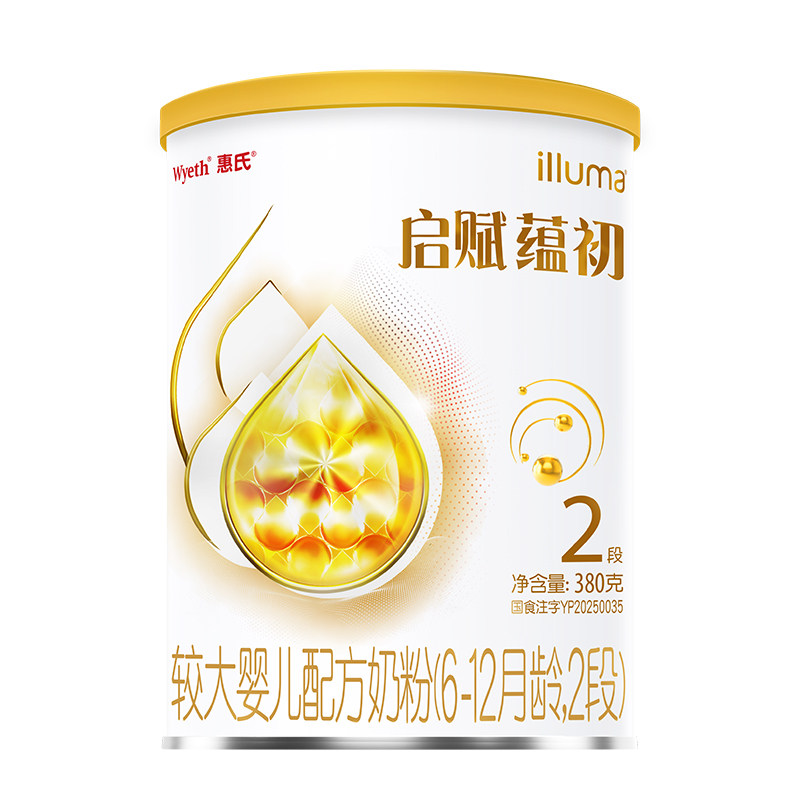 惠氏启赋蕴初2段380g*1罐