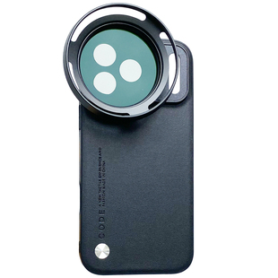 适用苹果17promax/17pro/17镜头手机壳外置58滤镜摄影套装减光ND偏振CPL人像黑柔星光镜拉丝风景夜拍直播神器