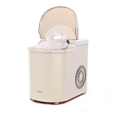 得力家用小型宿舍寝室自动制冰机