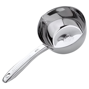 304不锈钢水勺水瓢家用厨房食品级舀水勺短柄一体成型加厚水舀子