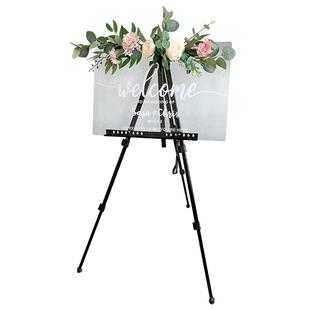 透明亚克力婚礼迎宾牌 Welcome board结婚订婚生日周岁欢迎牌订制