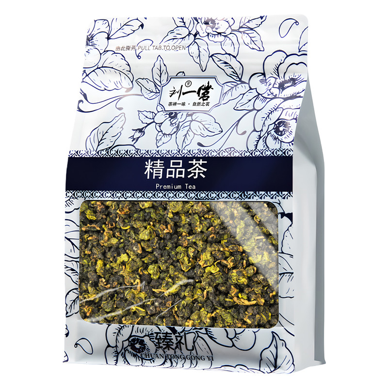 刘一茗冻顶乌龙茶清香型台湾软枝