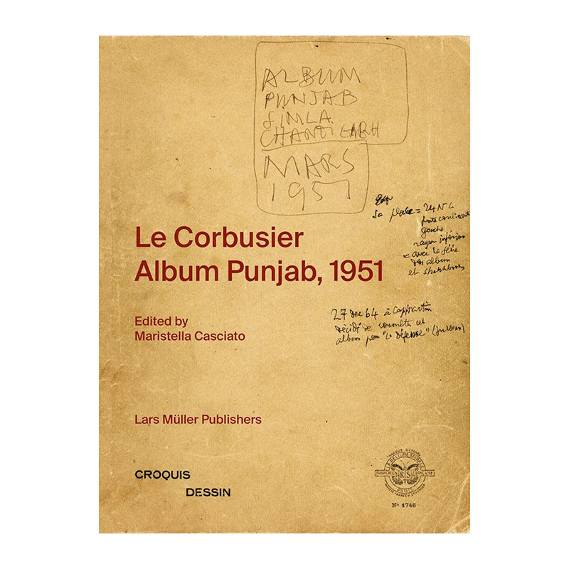 【现货】Le Corbusier 勒柯布西耶:旁遮普特辑,1951(重印版) 英文原版图书籍进口正版 Maristella Casciato 建筑