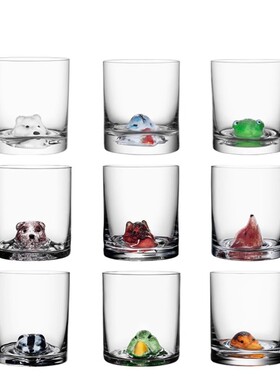 kosta瑞典进口new动物水晶玻璃杯