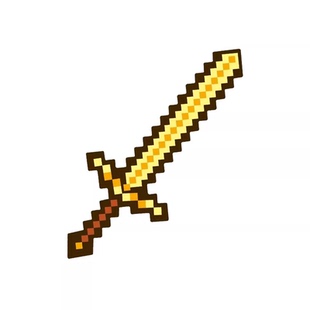 2025新款马赛克像素光剑儿童玩具男孩子发光激光剑闪光剑我的世界