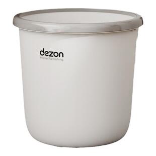 ins垃圾桶家用收纳桶创意办公卧室厨房无盖简约带压圈圆形垃圾桶