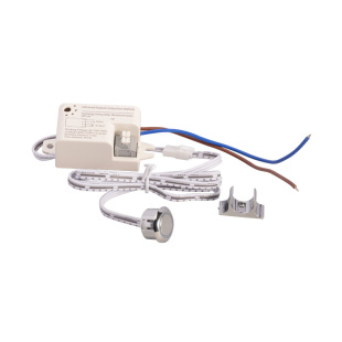 隐藏式衣柜酒柜橱柜人体LED灯带触摸手扫门控红外线感应开关220V