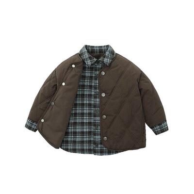 齐齐熊宝宝棉服男女童外套拜年服