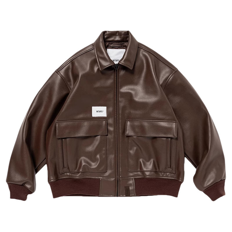 WTAPS WA2 / JACKET 飞行夹克皮衣 24FW