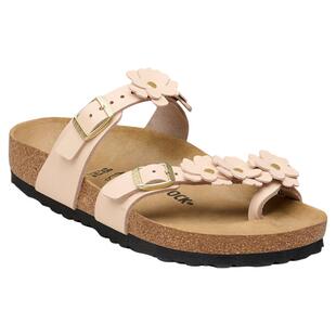 BIRKENSTOCK勃肯德国进口新品女款繁花系列牛皮革Mayari夹趾拖鞋