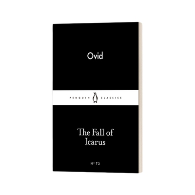 英文原版 The Fall of Icarus 堕落的伊卡路斯 奥维德 小黑书 英文版 进口英语原版书籍