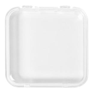 吧唧收纳盒亚克力防潮单个保护壳75mm方形套原神美谷子徽章展示架