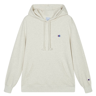 Champion冠军连帽卫衣男2025秋季新款刺绣经典小C简约潮牌女纯色