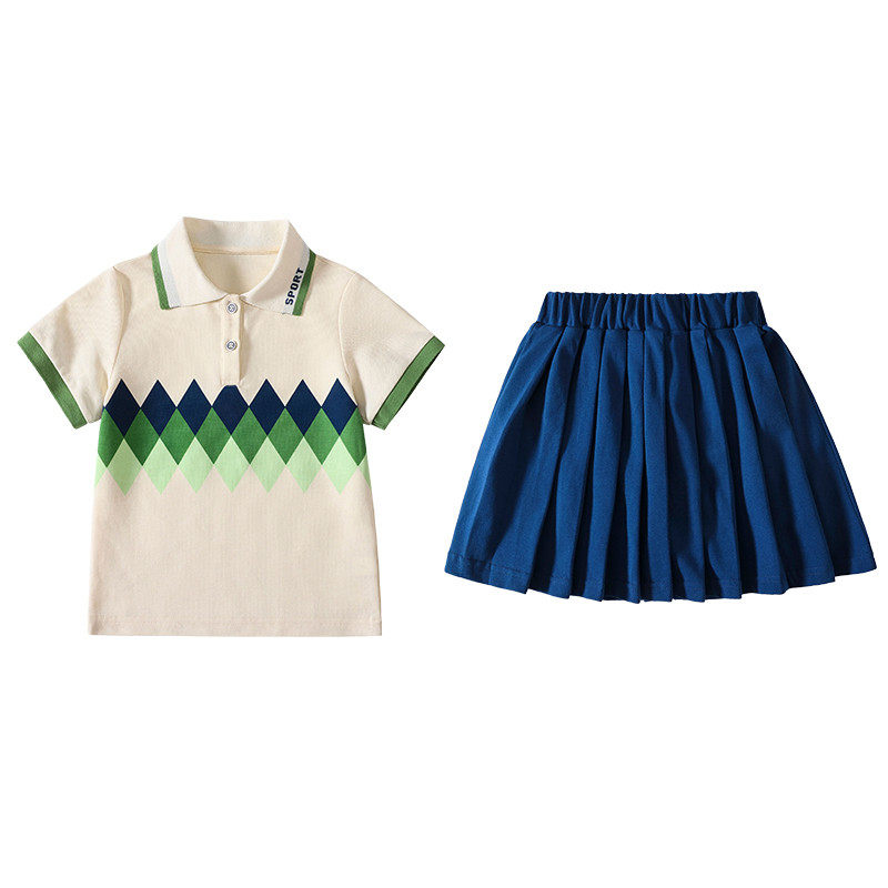 小学生校服班服三件套一年级运动会套装儿童秋夏季绿色幼儿园园服