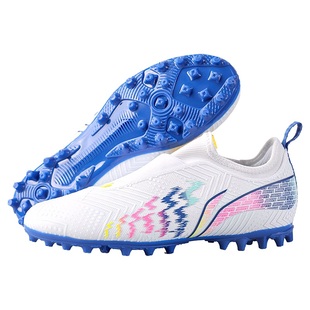 李宁足球鞋儿童MG短钉男女孩小学生TF碎钉青少年专业训练鞋新款正