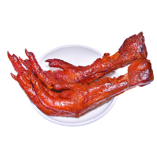 沟帮子鸡爪虎皮凤爪33g袋装即食零食老卤味香辣烧烤味鸡肉熟食品