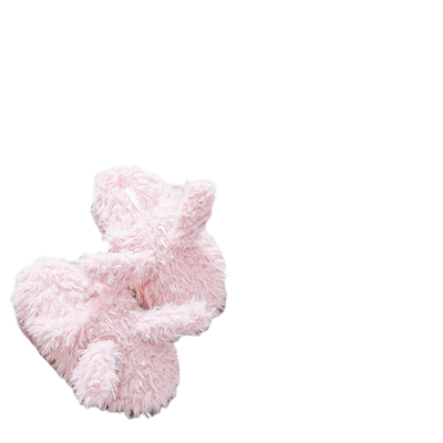 冬季兔子厚底保暖棉拖鞋