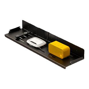 电视机顶盒上方置物架显示器顶部路由器收纳盒子免打孔托架支架