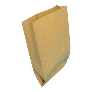 空白加厚牛皮纸袋桥头排骨烧烤串油炸小吃防油纸袋食品包装纸袋