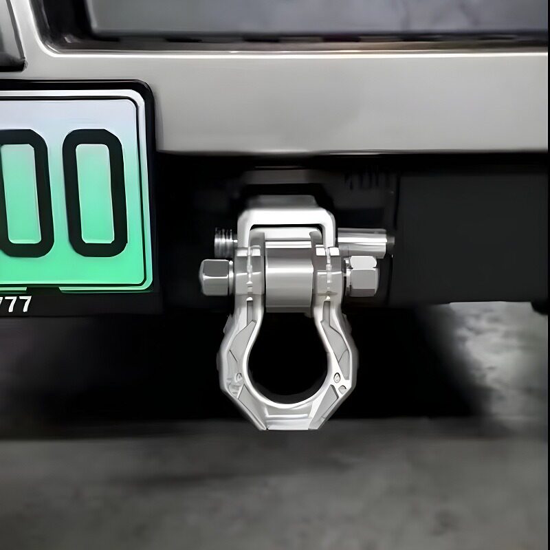 2025新款越野拖车臂坦克拖车钩方口防撞挂钩流氓钩牵引钩