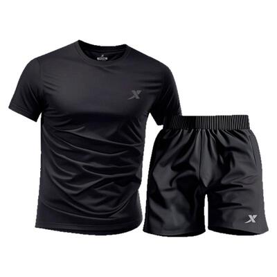 特步休闲运动套装爸爸装中老年