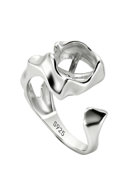 S925纯银戒指DIY手工材料