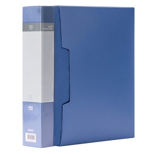 得力文件夹袋资料册a4透明插页资料收纳册资料夹档案整理办公用品活页夹产检孕检收纳册谱夹奖状收集册乐谱夹