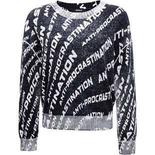 ONLY2026春季新款潮酷个性落肩纯棉短款针织衫上衣女|125124007