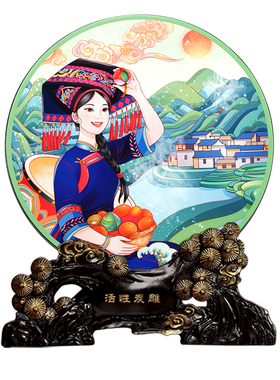 广西壮族壮乡文创纪念品民族特色工艺品伴手礼贵州苗族摆件装饰品