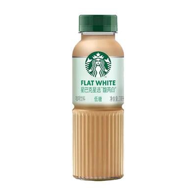 星巴克星选系列奶香芝士拿铁馥芮白美式270ml瓶装咖啡低糖饮料