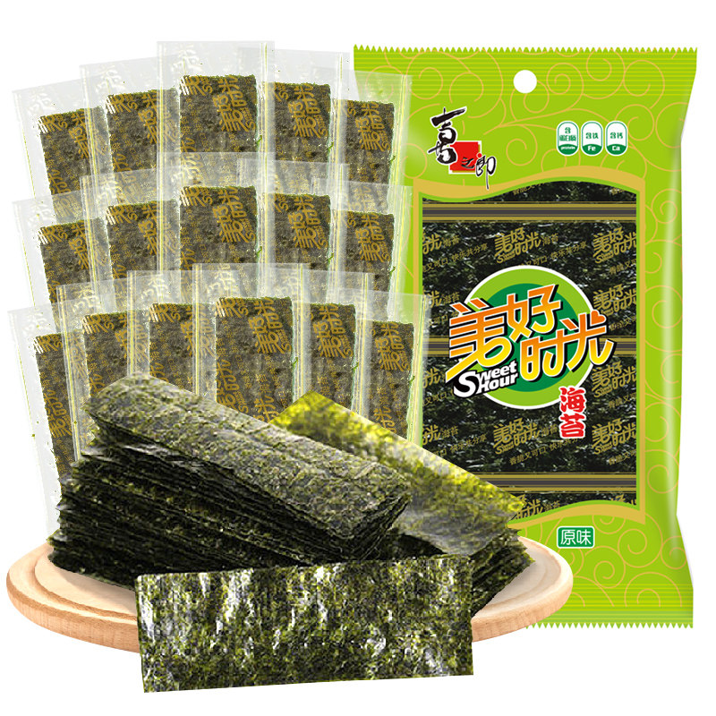 美好时光原味海苔16小包