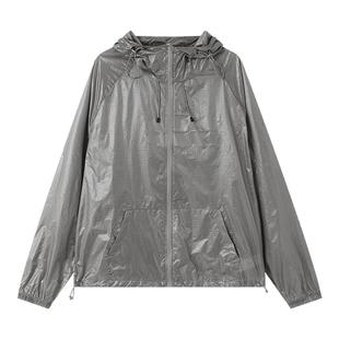 CryingCenter 涂鸦字体微微透风衣短夹克外套户外 哭喊中心