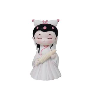 白蛇传奇桌面装饰小摆件白娘子许仙盲盒公仔伴手礼物杭州西湖文创