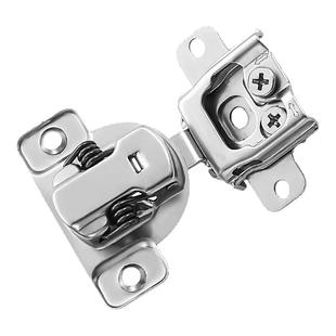 隐形内开铰链衣柜通道卫生间厕所特殊合页阻尼缓冲折叠橱柜门美式