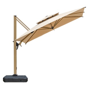 户外遮阳伞庭院伞商用大太阳伞棚露天阳台别墅花园室外摆摊罗马伞