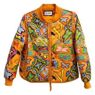 欧洲站棉服女2024年秋冬新款小众百搭立领轻薄短款棒球服套装