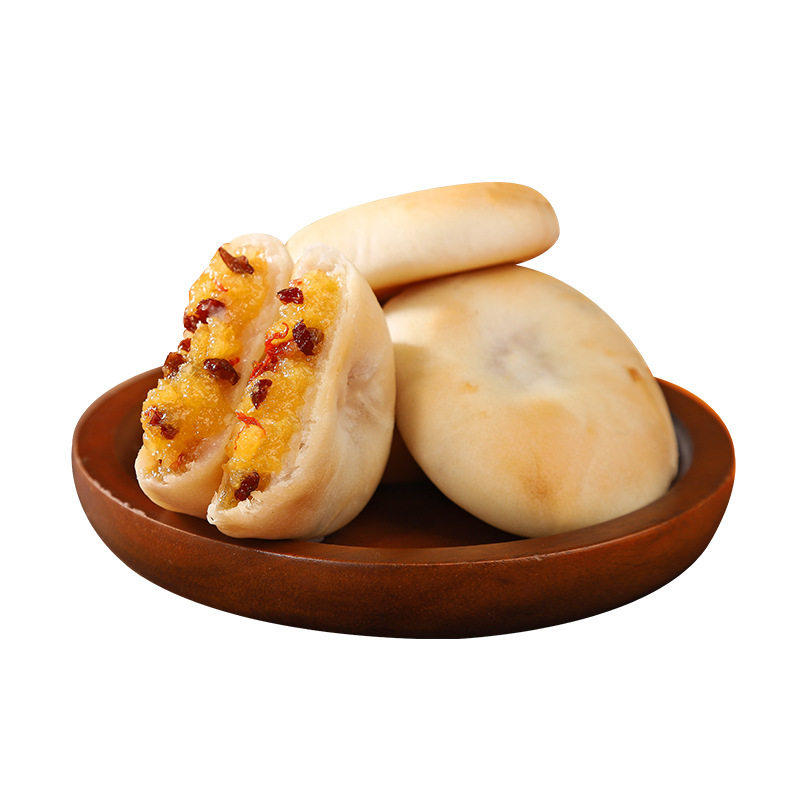 银耳小米山药饼中式粗粮代餐糕点