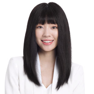 瑞贝卡假发女空气刘海长直发全真人发全手织递针网红模特时尚头套