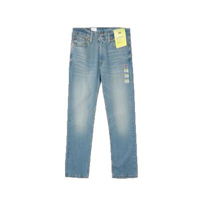 李维斯514浅色水洗直筒牛仔裤男