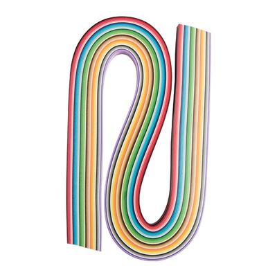 36色单色衍纸纸条材料包