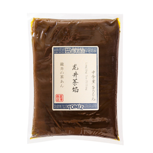 TOMIZ富泽商店香芋馅红豆沙馅料凤梨馅龙井茶馅500g用作甜点糕点
