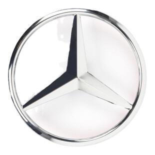 适用奔驰车标原厂ABCES级 CLA GLK GLC GLE CLS标后尾箱三叉星标