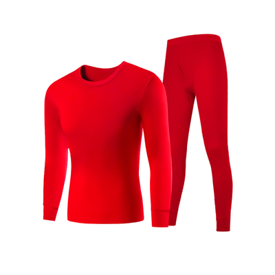 七匹狼本命年酒红色保暖内衣礼盒