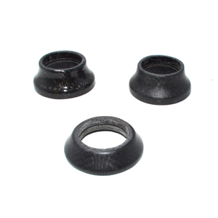 无标全碳纤维山地公路自行车车头碗组前叉头管锥形垫圈单车腕组盖