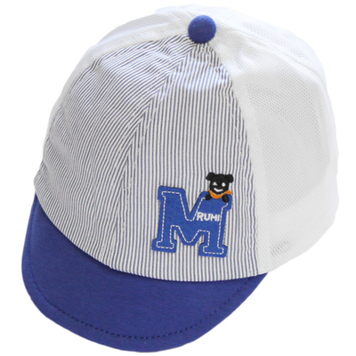 夏季婴儿3-6个月防晒网眼遮阳帽