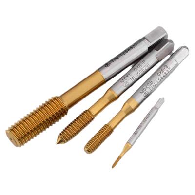 ZUANGONG镀钛挤压丝攻1-64 72 0-80 2-56-64 3-48-56U 挤牙丝锥