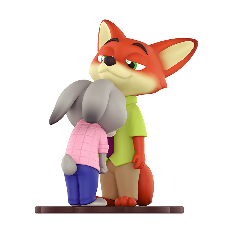 疯狂动物城完美拍档盲盒